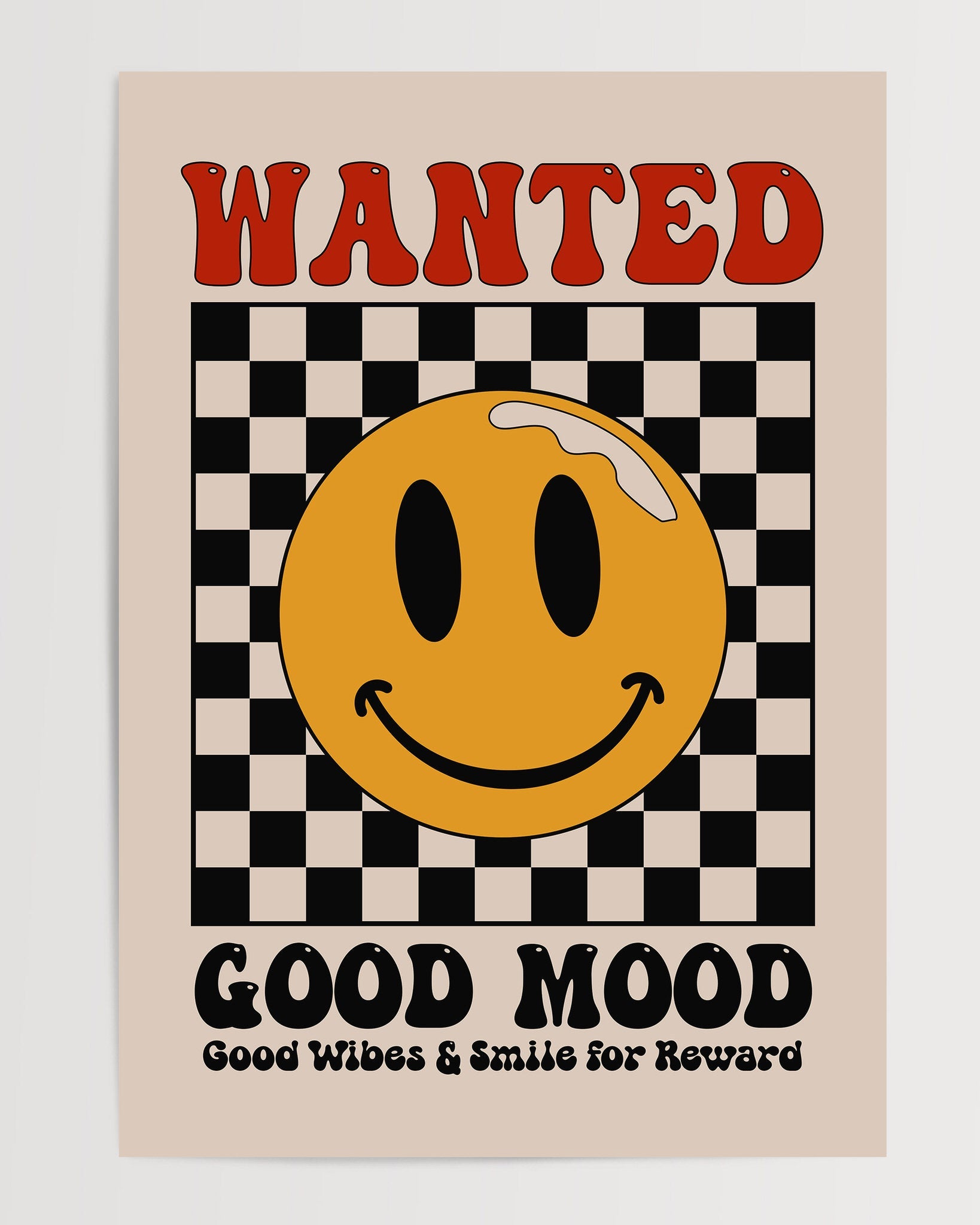 Wanted - Good Mood The Poster Square